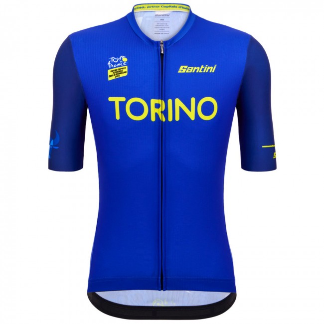 Bekleidung Herren Jersey Santini Tour de France 2024-Turin Bekleidung Herren Jersey Santini Tour de France 2024-Turin