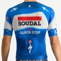 Bekleidung Herren Castelli Soudal Quick-Step 2024 Aero Race 7.0 trikot Bekleidung Herren Castelli Soudal Quick-Step 2024 Aero Race 7.0 trikot