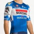 Bekleidung Herren Castelli Soudal Quick-Step 2024 Aero Race 7.0 trikot Bekleidung Herren Castelli Soudal Quick-Step 2024 Aero Race 7.0 trikot