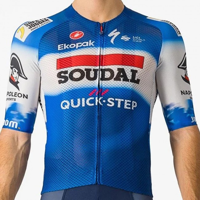 Bekleidung Herren Castelli Soudal Quick-Step 2024 Climber's 4.0 trikot Bekleidung Herren Castelli Soudal Quick-Step 2024 Climber's 4.0 trikot