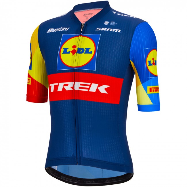 Bekleidung Herren Santini Lidl Trek 2024 Team Original trikot Bekleidung Herren Santini Lidl Trek 2024 Team Original trikot
