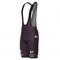 Bekleidung Herren Team Lapierre 2025 Santini tragerhose-Bordeaux