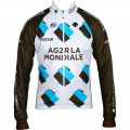 AG2R LA MONDIALE 2015 Fahrrad Winterjacke AG2R LA MONDIALE 2015 Fahrrad Winterjacke