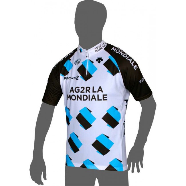 AG2R LA MONDIALE 2014 Kurzarmtrikot(kurzer Reißverschluss) AG2R LA MONDIALE 2014 Kurzarmtrikot(kurzer Reißverschluss)