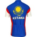 Astana Slowenischer Meister 2010-Kurzarmtrikot mit kurzem Reißverschluss Astana Slowenischer Meister 2010-Kurzarmtrikot mit kurzem Reißverschluss