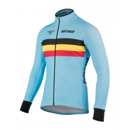 BELGIEN 2022 Radtrikot langarm-Radsport-National-Team BELGIEN 2022 Radtrikot langarm-Radsport-National-Team
