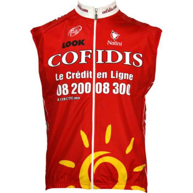 Cofidis 2009-Radsport-Wind-Weste Cofidis 2009-Radsport-Wind-Weste