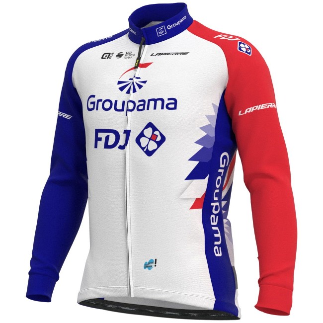 GROUPAMA-FDJ 2021 Radtrikot langarm-ALE GROUPAMA-FDJ 2021 Radtrikot langarm-ALE