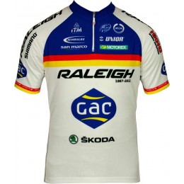 RALEIGH 2012-Kurzarmtrikot mit kurzem Reißverschluss RALEIGH 2012-Kurzarmtrikot mit kurzem Reißverschluss