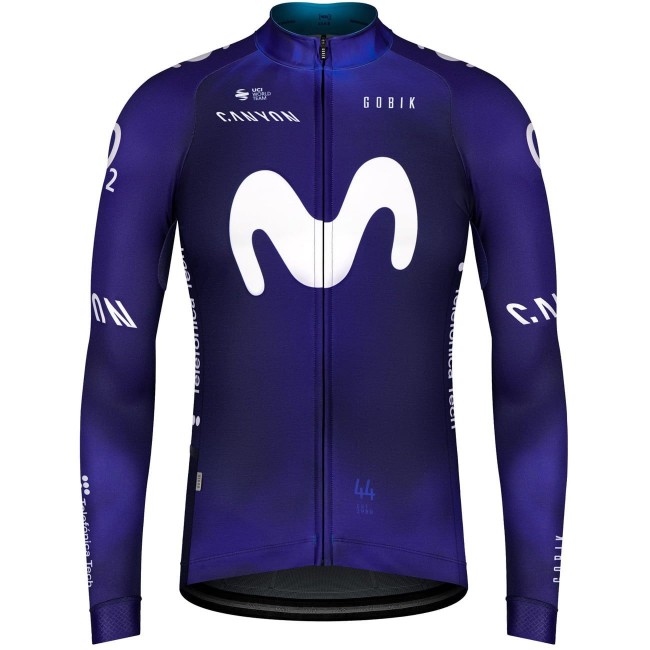 MOVISTAR 2023 Radtrikot langarm MOVISTAR 2023 Radtrikot langarm