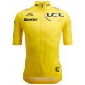 Tour de France 2023 gelbes Trikot(maillot jaune,Gesamtführender) Radtrikot kurzarm Tour de France 2023 gelbes Trikot(maillot jaune,Gesamtführender) Radtrikot kurzarm