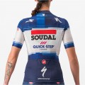 Soudal Quick-Step 2023 Competizione Radtrikot Damen kurzarm Soudal Quick-Step 2023 Competizione Radtrikot Damen kurzarm