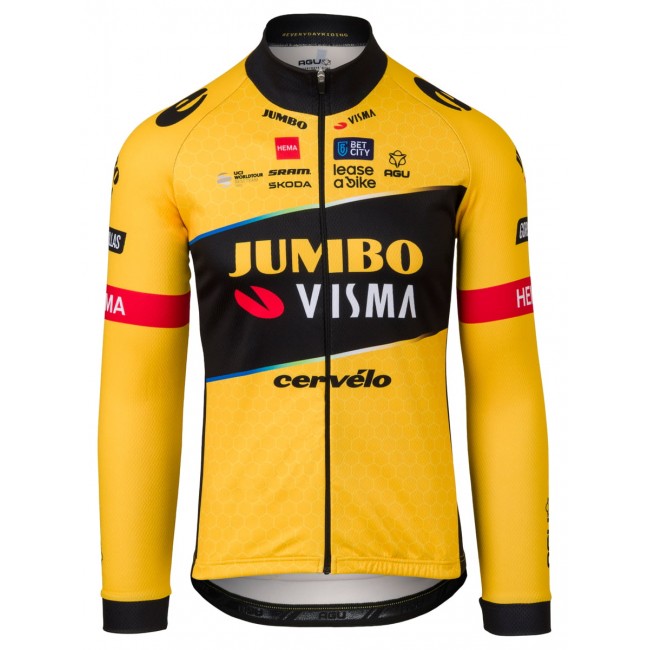 TEAM JUMBO-VISMA 2023 Radtrikot langarm TEAM JUMBO-VISMA 2023 Radtrikot langarm
