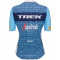 TREK-SEGAFREDO Damen Team 2023 Radsport Set(Radtrikot langer RV+Radhose)